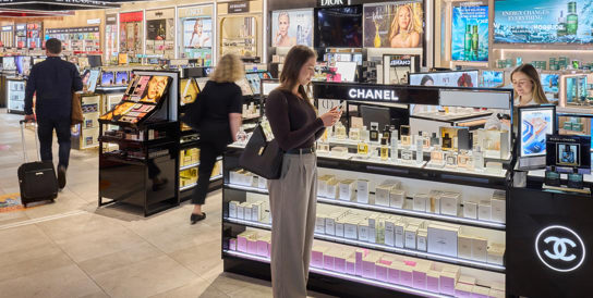 people shopping in channel store