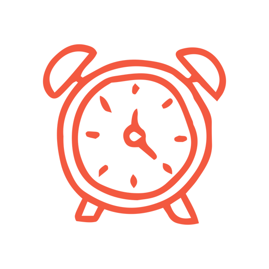 drawing clock