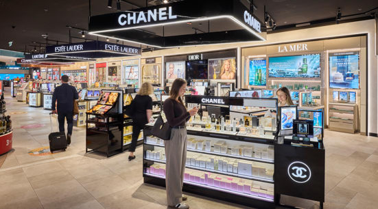 people shopping at Duty Free in Adelaide Airport
