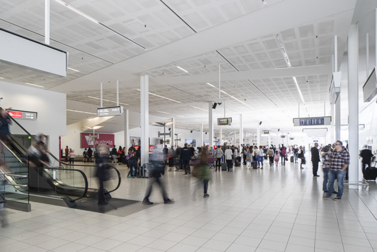 An image of bag collection hall at Adelaide Airport