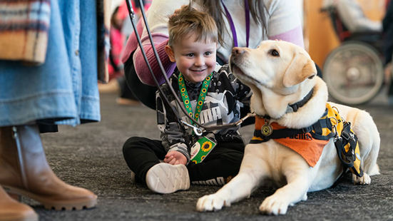 Elmo the dog, Adelaide Airports Training Facility Dog