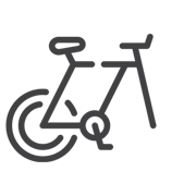 Detach the front wheel 
