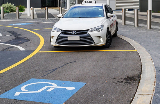 Rideshare Zone and Taxi Rank