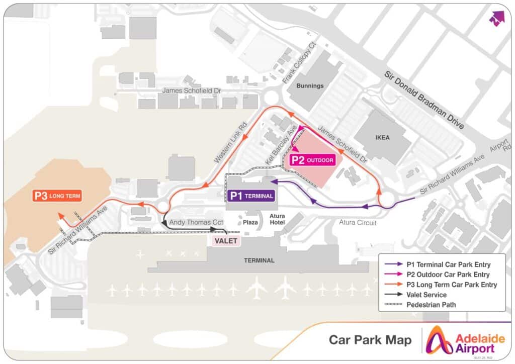 Adelaide Airport Car Park Height